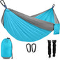 Camping Hammock Portable Hammocks with Tree Straps Attached Carry Bag