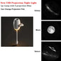 Romantic LED Starry Sky Night Light USB Powered Saturn Galaxy Projector Lamp for Car Roof Party Room Ceiling Decor Plug and Play
