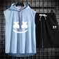 Summer Men's Casual Hooded Tracksuit Set