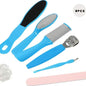 8 Piece Set Foot Octopus Fish Eye Exfoliating Heel Sharpener Heel