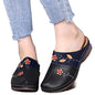 Women Clogs Sandals Wear-resistant Non-slip Soles Ladies Comfort Closed Toe Wedges Platform Shoes Soft Breathable Flower Slipper
