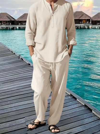 BreezeFit Men's Summer Suit: Vibrant, Durable, Fast Ship