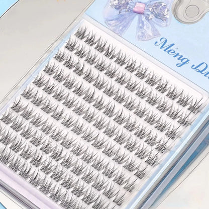 1/Box 120 Bundles Mink False Eyelashes Natural Russian 3D Lashes Individual Eyelash Extension Cluster Makeup Tool Lash