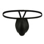 Men’s Padded Thong Briefs – Sponge Cup Support Underwear with T-Back