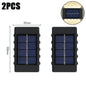 10 LED Solar Wall Lamp Outdoor Waterproof Solar Powered Light UP and
