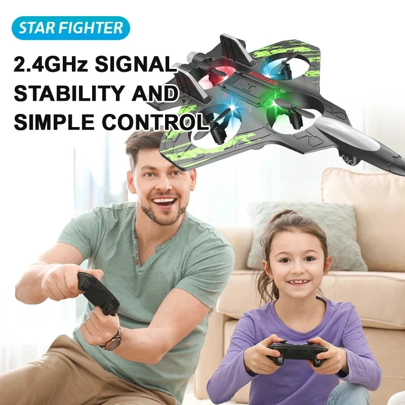 2.4G Remote Control Fighter Plane with LED Lights