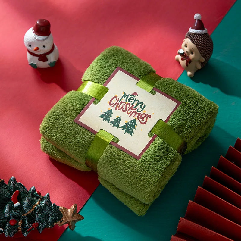 Christmas Face Towel, , Souvenir, Creative Gift Towel, Soft and Highly Absorbent Pure Cotton Material, Perfect for  Bathroom