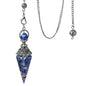 Natural Stone Spirit Pendulum Pendant Latticed Chain
