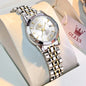 Women's Faceted Dial Quartz Bracelet Watch