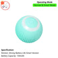 iLMH 1/2 PCS Cat Interactive Ball Toy Automatic Rolling Ball Faux Tail Rechargeable Smart Pet Electric Toy Pet Toy Imitate Mouse