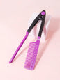 Straight hair brush, V-shaped straightener, straighten hair, suitable for hair salons, special for real hair wigs