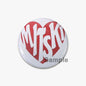 32/44/58mm Creative Round Animal Letter Pins Cartoon Character Funny