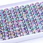 10/20/30/50pcs Classic Fashion Stripe Hollow Colorful Sticker