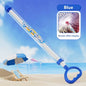 Pull-Type Water Gun, Clear Tube Squirt Shooter, Summer Water Toy for Beach, Pool, Drifting & Outdoor Party Activities