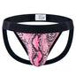 Jockstrap G-string Panties Gay Mens Underwear Bikini Briefs Sexy Panties Leopard Underpants Thong T Back Pantys Lingerie