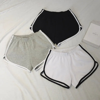 Elastic Shorts for Women, Loose Fitting, Quick Drying
