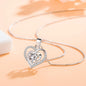 925 Sterling Silver 18k Gold Plated Necklace Single Sparkling Zircon Clavicle Chain for Women Wedding Silver Jewelry