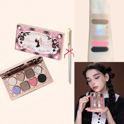 Flower Knows Swan Ballet 6-Color Eyeshadow Palette