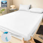 Waterproof Mattress Cover Fitted Bed Sheet With Elastic Band Anti-slip Adjustable Mattress Protector Double Fitted Sheet For Bed