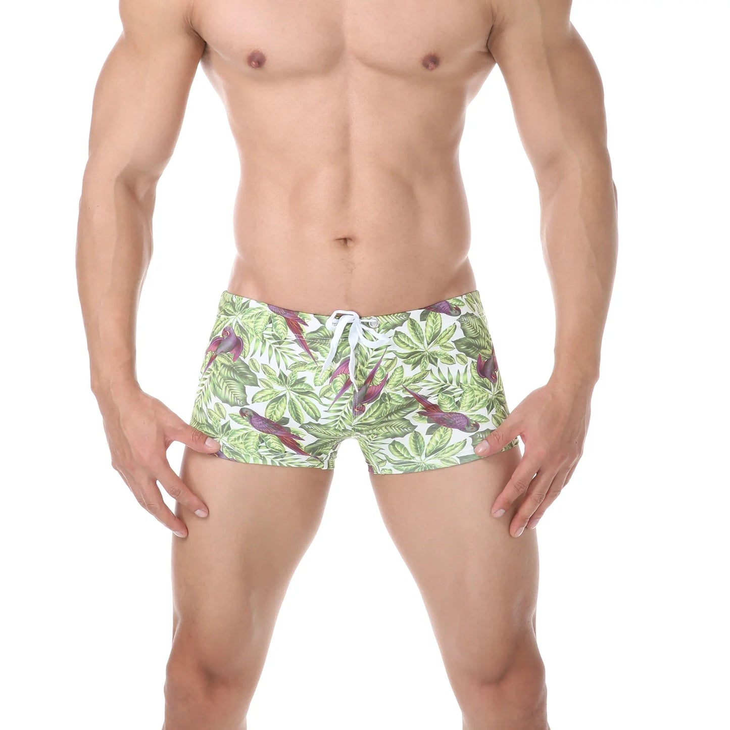 Swim Boxers Men Swimwear Low Waist Sexy Swimsuit Swimming Shorts Trunks Bathing Suit Hot Sell Sunga hombre Beachwear