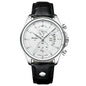 POEDAGAR Luxury Man Wristwatch Chronograph Date Waterproof Leather Men Watch Casual Quartz Men's Watches Sports Male Clock Reloj