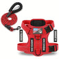 Dog Harness And Leash Set, Escape Proof No Pull Dog Vest Harness With Reflective Dog Walking Traction Rope