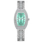 Women's Crystal Tonneau Quartz Bracelet Watch