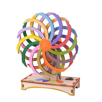 DIY Handmade Magic Window Science Experiment Kit, Physics Education Model Toy for Children Gift
