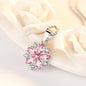 925 Sterling Silver Necklace Zircom for Women 18k Gold Plated Jewelry Pendant Birthday Party Gift Jewelry Gift N12