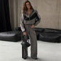 Women’s Colorblock Zip Jacket & Pants Set