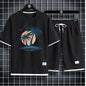 Men's Waffle Summer Casual Tracksuit Set