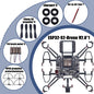 Rctosky ESP32-Drone V2.0 Flight Control Open Source Quadcopter ESP-Drone Drone Model Wifi Remote Control Crazyflie Ardupilot