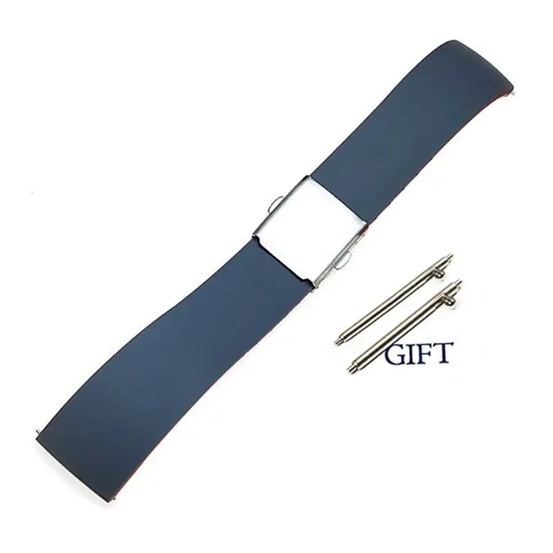 TicWatch Pro 5, Pro 3 & E3 Trim-to-Fit Silicone Band, Folding Clasp