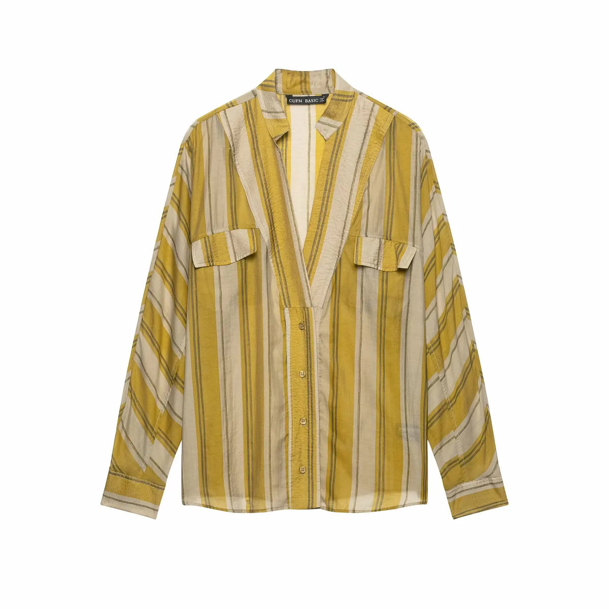 KLKXMYT Fashion Stripe Women's Tied Pants Set Long Sleeve V-Neck Shirt Tops Suits 2026 Autumn Casual 2 Pieces Set Women ﻿ ﻿