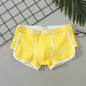Large Size Men Cotton Underpants Breathable Comfortable Underwear Mid-rise Boxer Shorts Fashion Printed Sexy U Pouch Panties