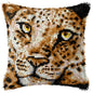Cow Horse Elephant Animal Carpet Embroidery Set Cartoon Cat Smyrna Latch Hook Kit DIY Knot Pillow Package Pillow Buttons Package
