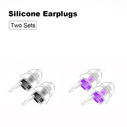 Ear Plugs High Fidelity Concert - Ear Protection for Concerts, Musicians Reusable/Hypoallergenic Earplugs - Noise Reduction