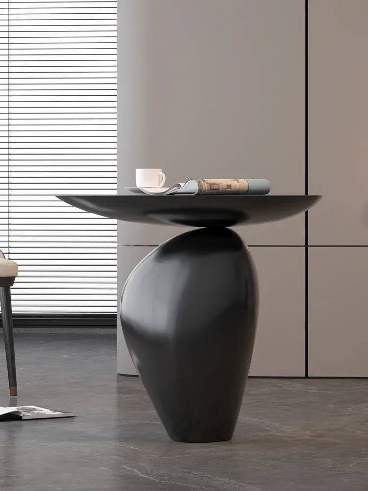 Side Table - Cobblestone Wooden Small