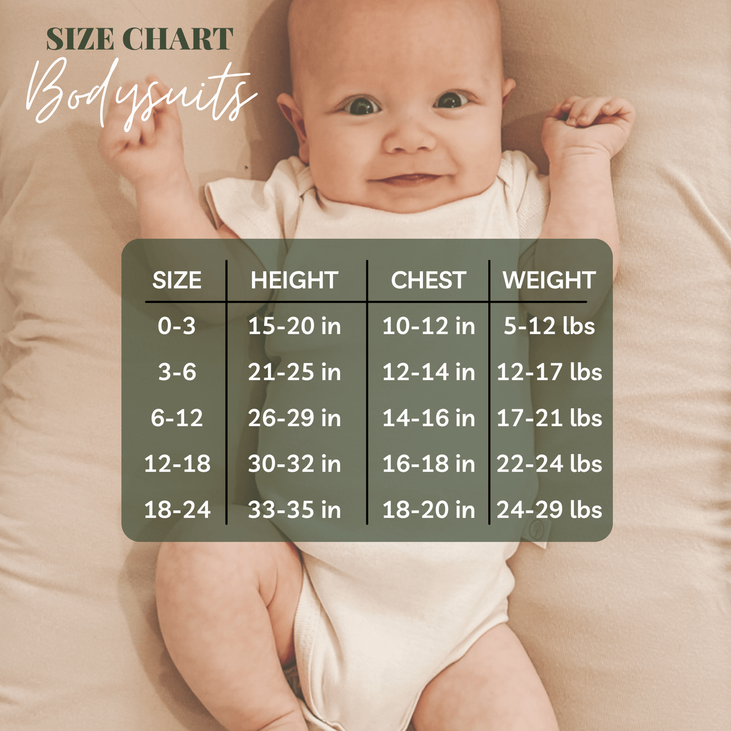 Sun Waves Sand Clay Organic Cotton Short Sleeve Baby Bodysuit