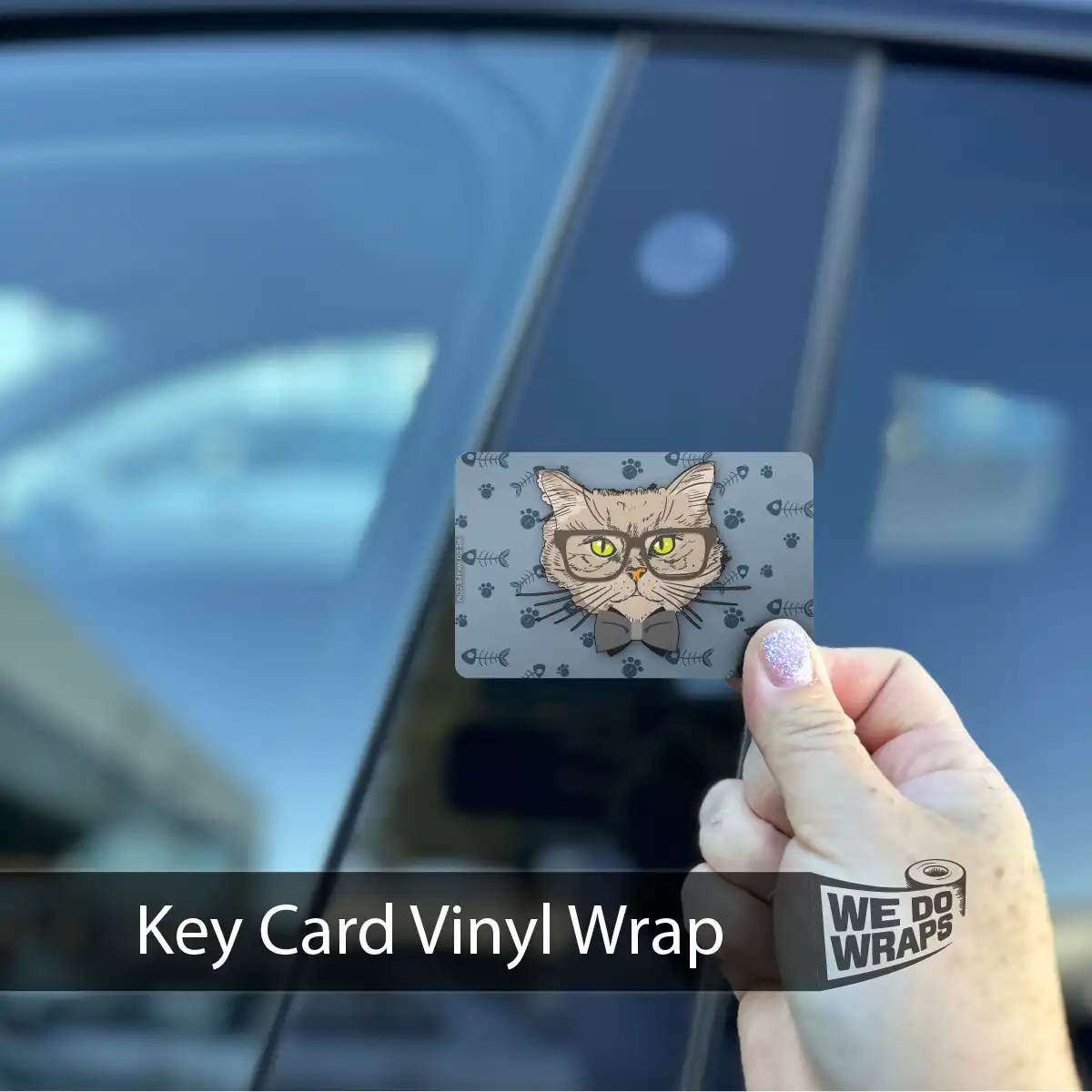 Smart British Shorthair Cat | NFC Key Card Wrap