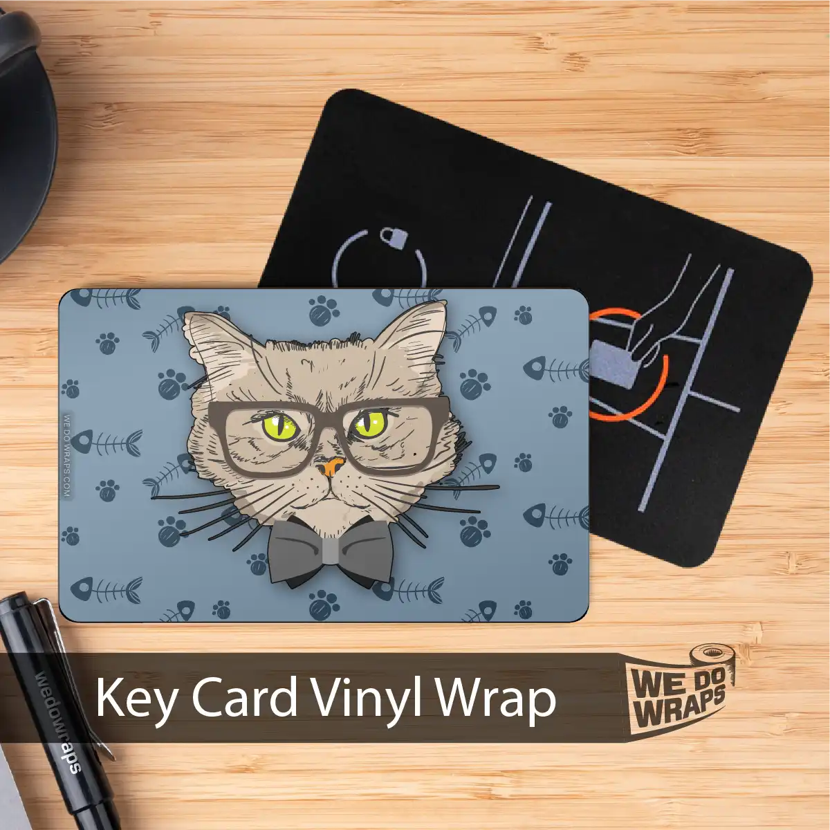 Smart British Shorthair Cat | NFC Key Card Wrap