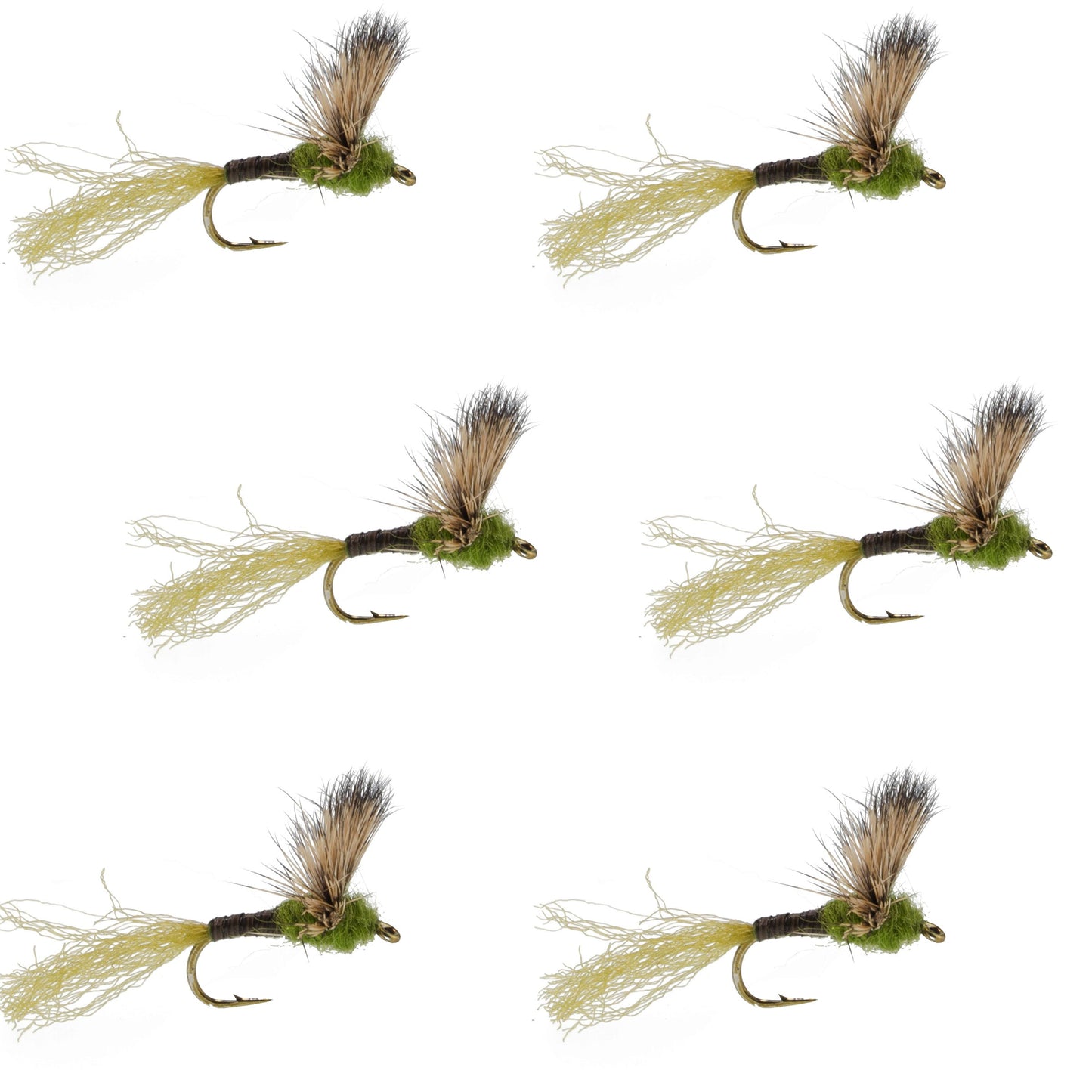 Sparkle Dun Baetis Mayfly - 6 Flies Hook size 18