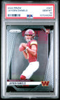 Graded 2024 Panini Prizm Jayden Daniels #347 Rookie RC Football Card PSA 10 Gem Mint