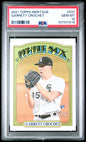 Graded 2021 Topps Heritage Garrett Crochet #537 Rookie RC Baseball Card PSA 10 Gem Mint