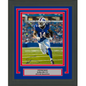 Framed Autographed/Signed Stefon Diggs Buffalo Bills 16x20 Football Photo Beckett BAS COA