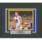 Framed Autographed/Signed Stephen Steph Curry Golden State Warriors 16x20 Basketball Photo JSA COA