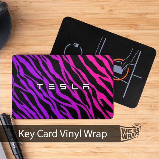 Stylish Zebra | NFC Key Card Wrap