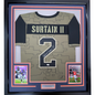 Framed Autographed/Signed Patrick Surtain II 35x39 Denver Salute To Service Football Jersey JSA COA