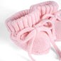 Knitted Booties in Pink
