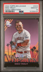 Graded 2024 Topps Big League Mike Trout #GV2 Good Vibrations Baseball Card PSA 10 Gem Mint